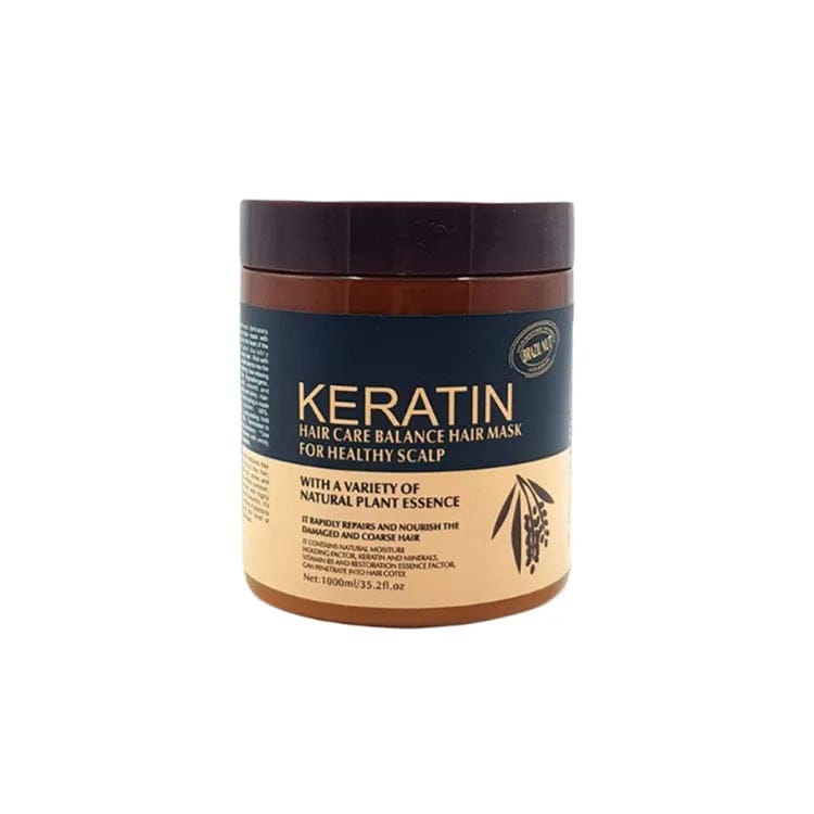 Keratin Hair Mask Brazil Nut for Healthy Scalp 500ml